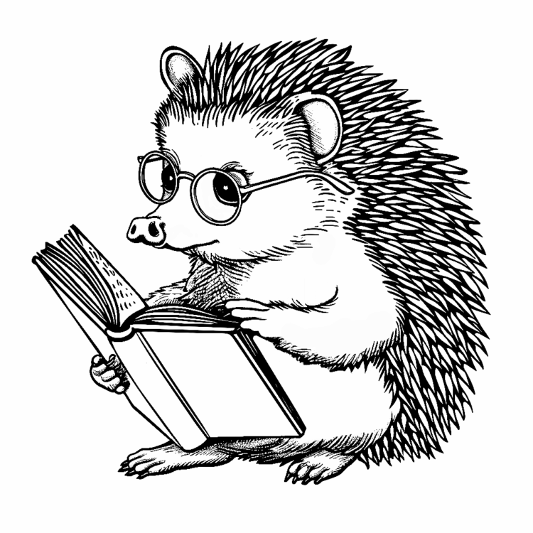 Malvorlage Igel zum Ausmalen