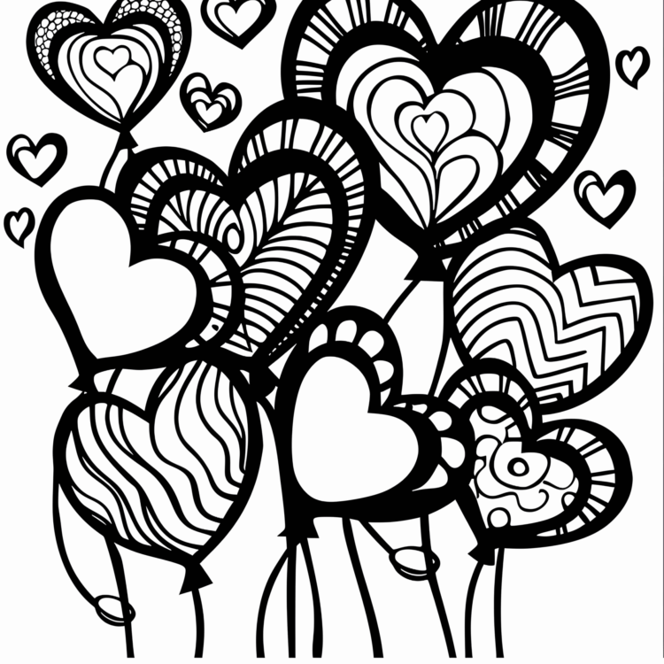Dibujos para colorear amor