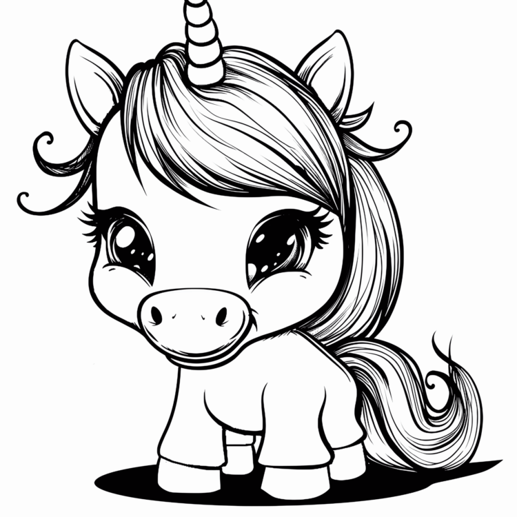 Pintura unicornio