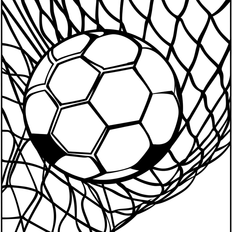 Fútbol EM 24 Página para colorear
