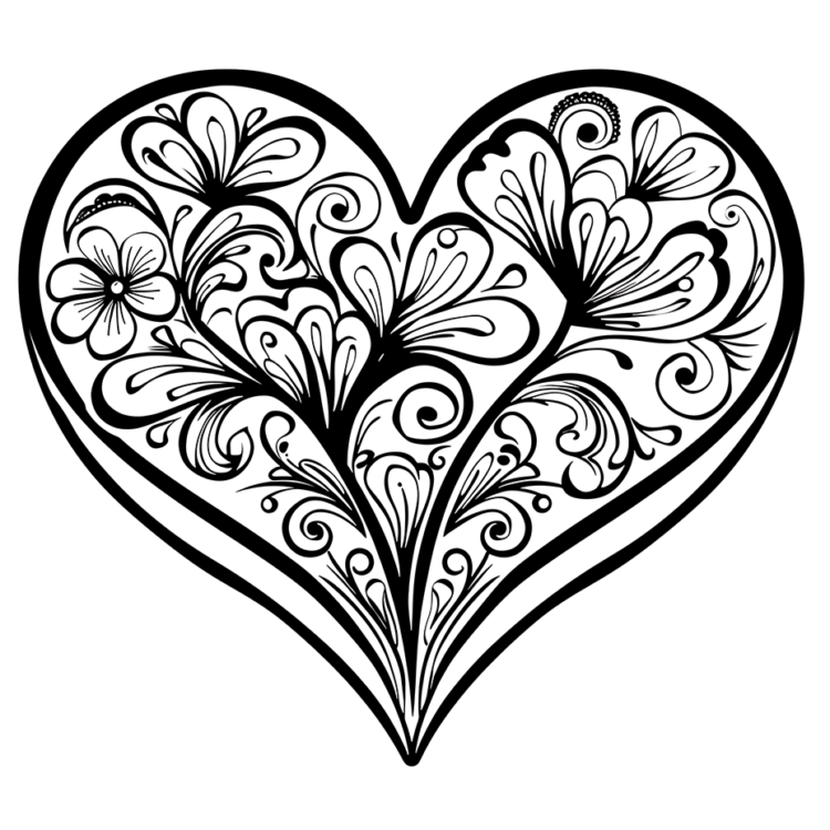 Dibuja el corazón