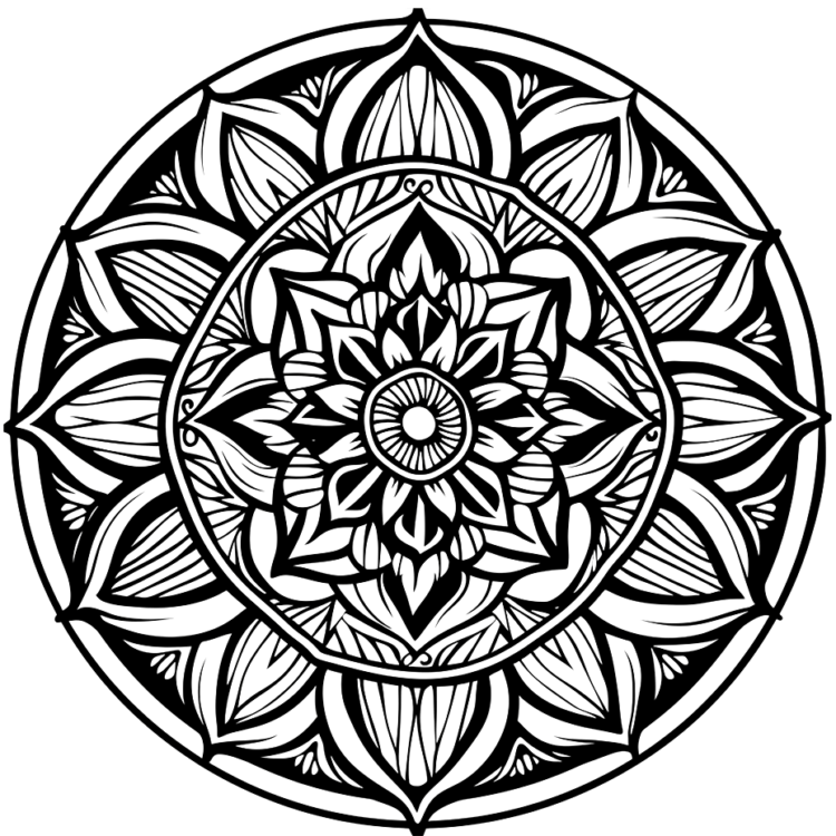 Mandala para imprimir