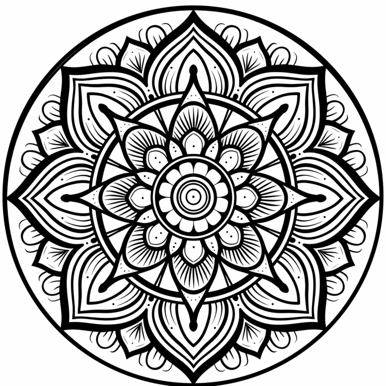 Mandala to color