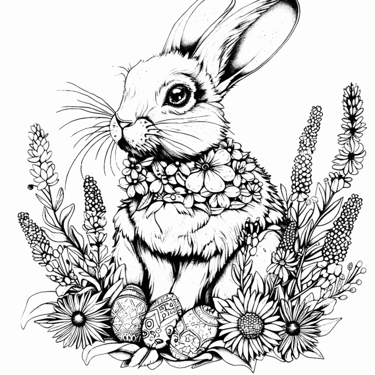 Conejito de Pascua gratis