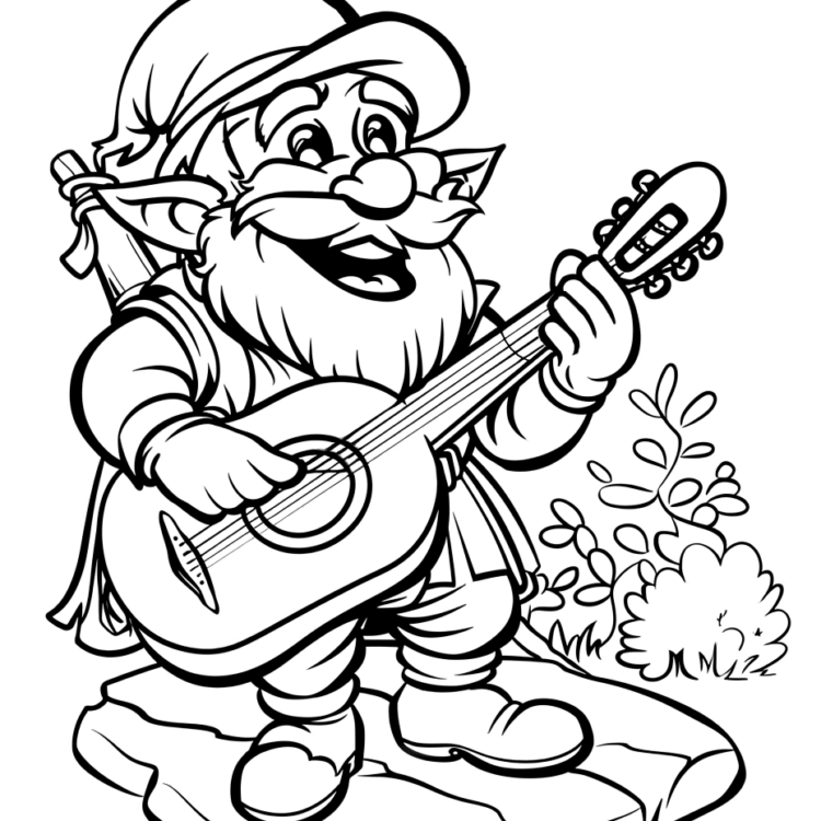 Dibujo para colorear Buen corazón Robin Hood