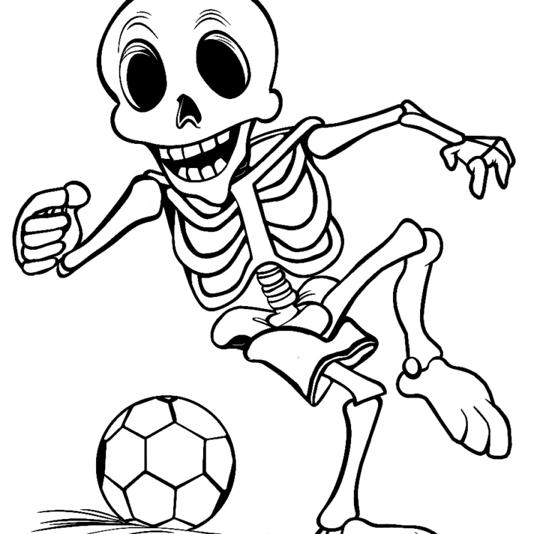 Coloring picture skeletons