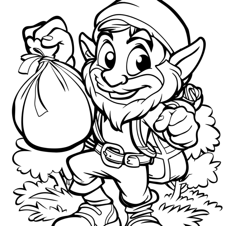Ausmalbild Weiser Robin Hood