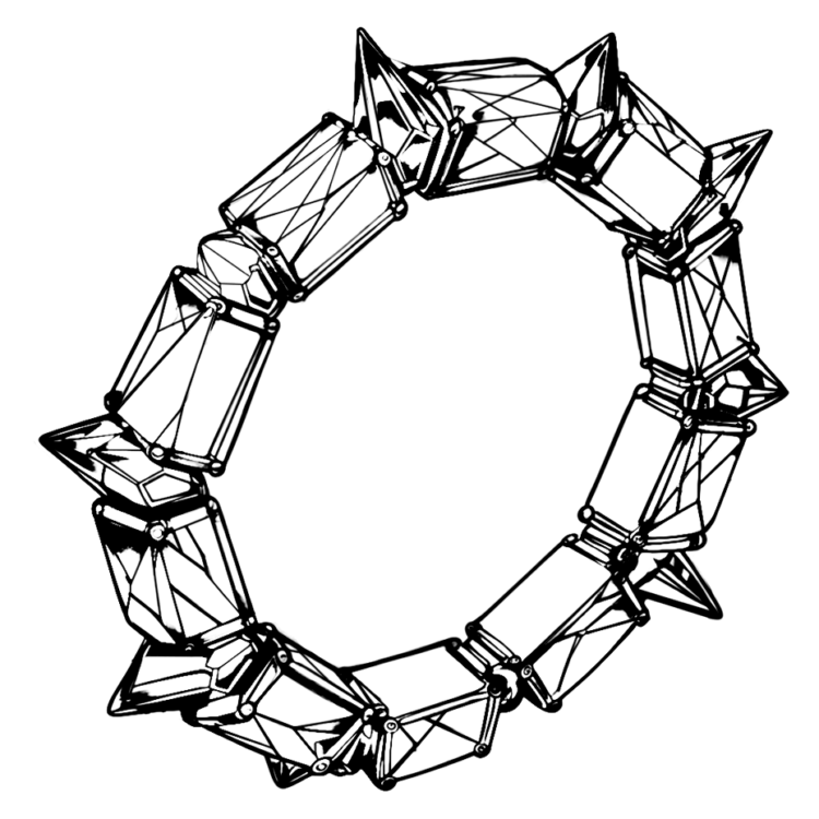 Coloring picture bright diamond ring