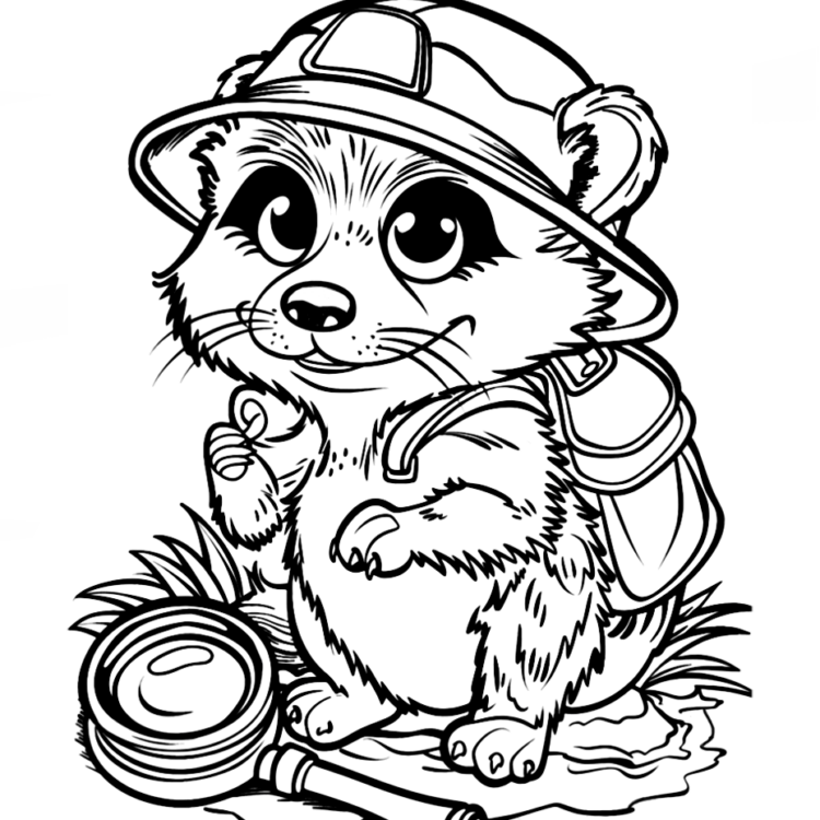 Imprimir suricata gratis