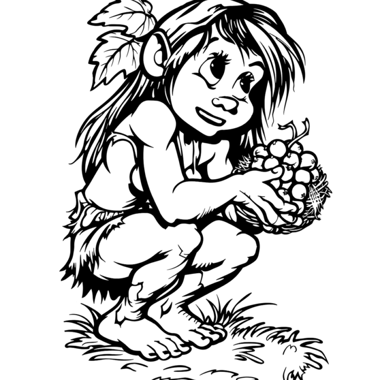 Coloring page Stone Age