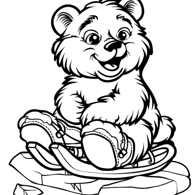Mandala Eisbär