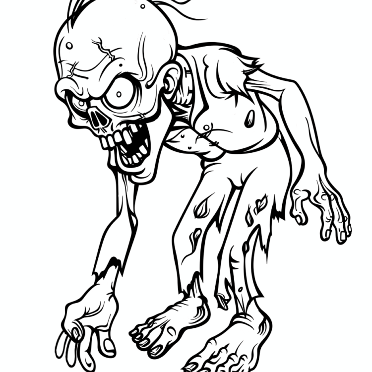 Zombie Malvorlagen