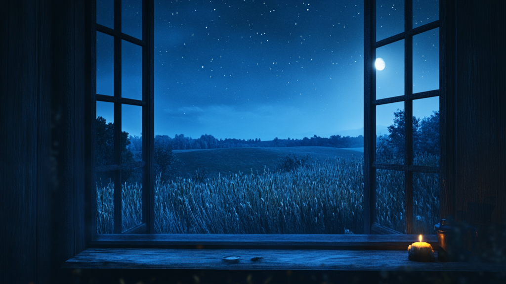 Bedtime story for adults A window to eternity