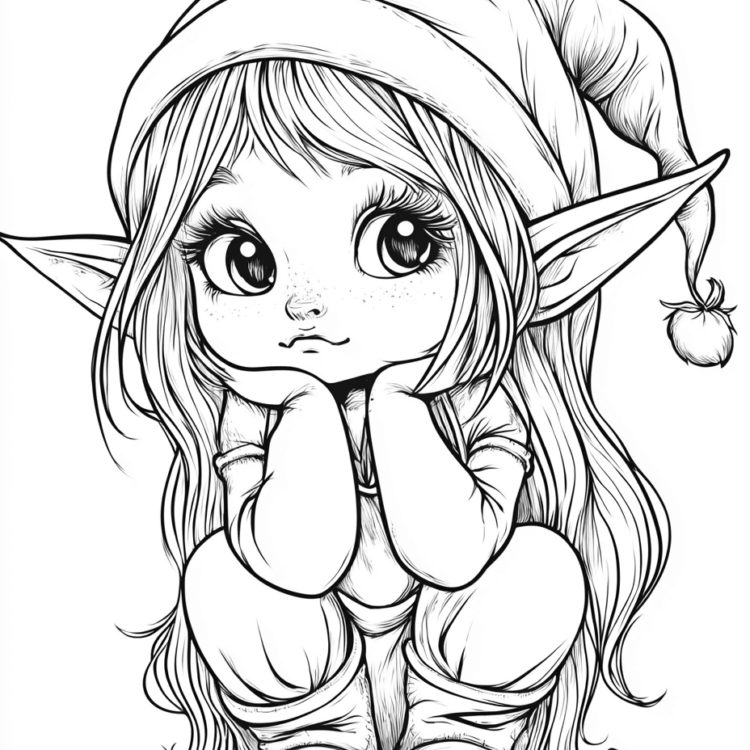 Happy elf