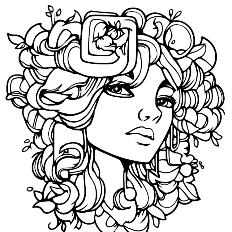 Dibujo para colorear dibujo graffiti