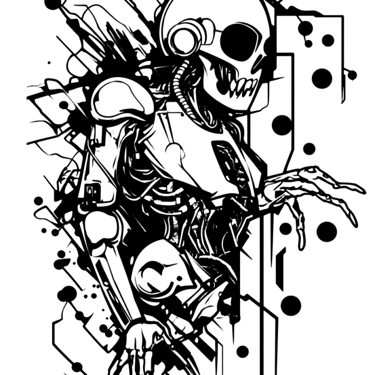 Ausmalbild Kreatives Graffiti