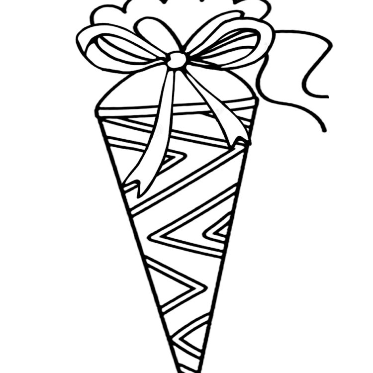 Dibujo para colorear de la vuelta al cole