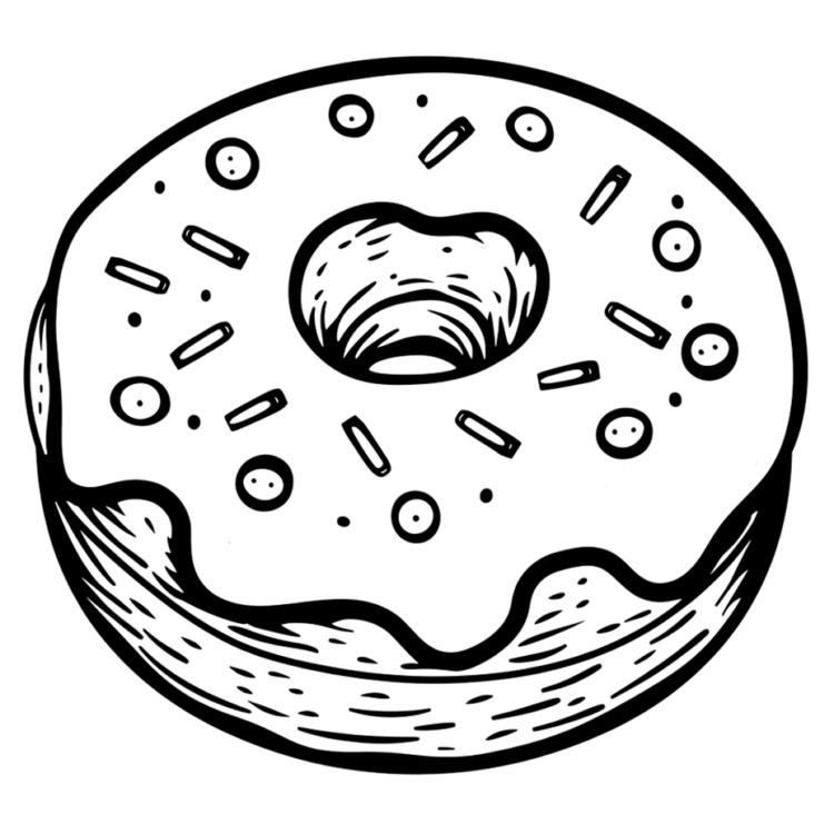 Mandala de donuts