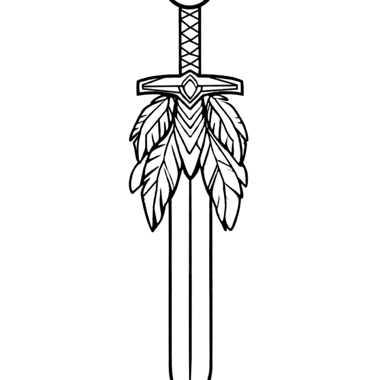 Malvorlagen Schwert