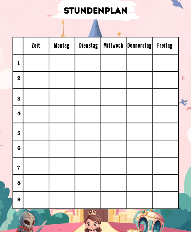 Horario Princesa